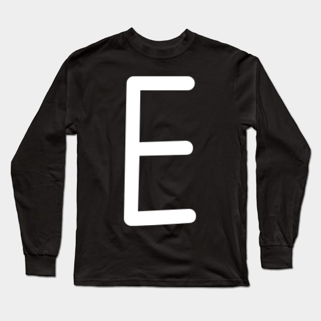 E Long Sleeve T-Shirt by Wolfman